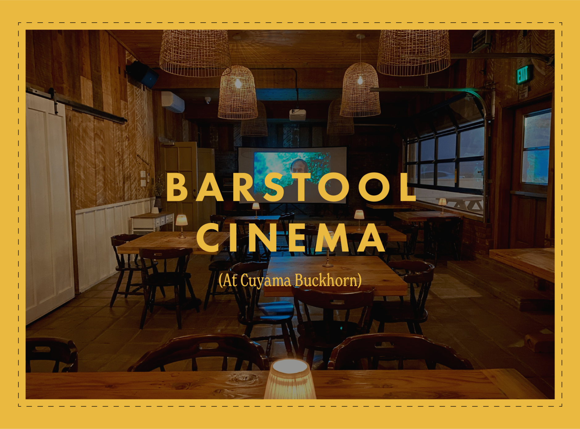 Barstool Cinema, Cuyama Buckhorn
